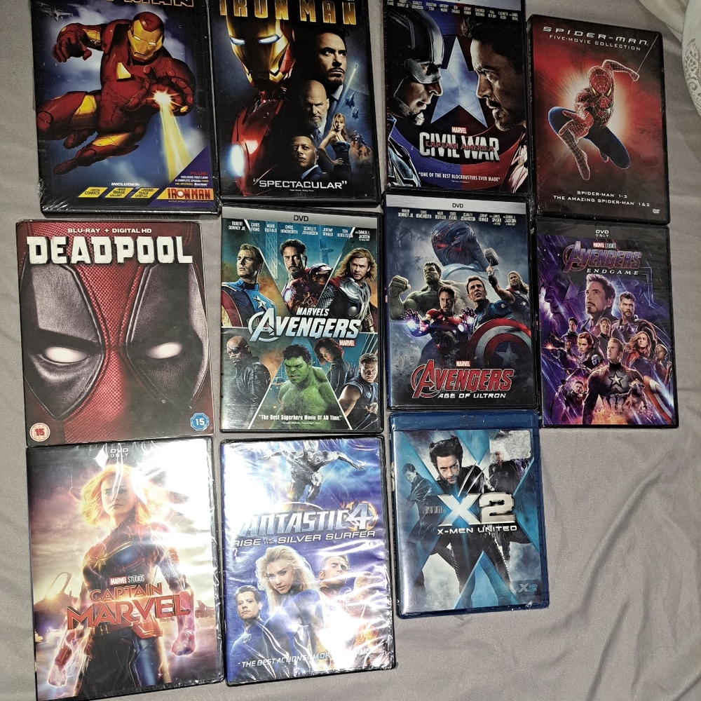 Selling marvel movies collection